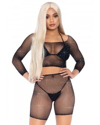 Crop-Top mit Biker-Shorts - vergleichen und g&uuml;nstig kaufen